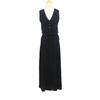 2025 Spring/Summer Women's French Chic Knitted Slimming Vest & Midi A-line Skirt Set.