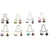 Mini DIY Gourd Style Metal Buckle Trousers Bags Accessories Doll Belt Buttons Dolls Buckles