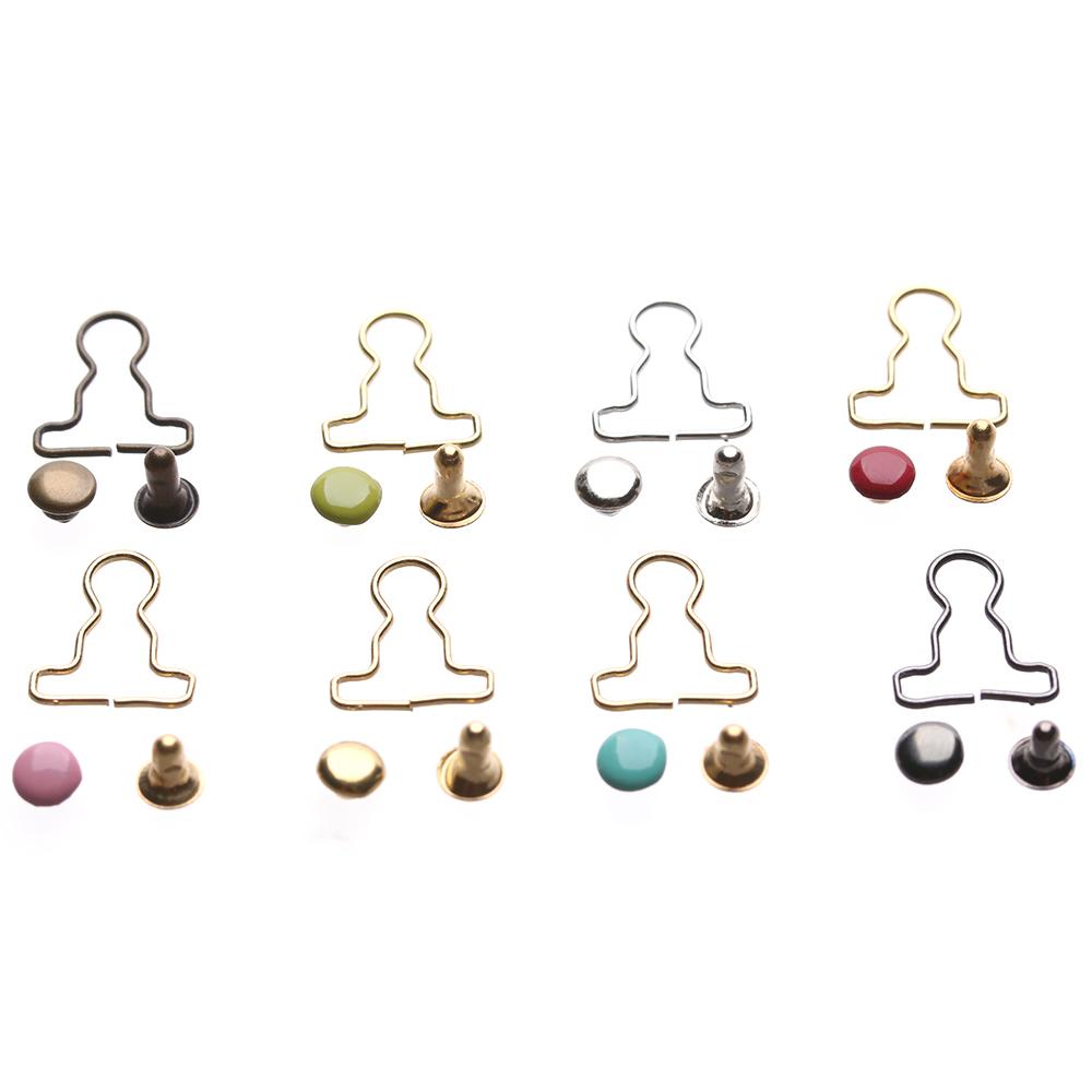 Mini DIY Gourd Style Metal Buckle Trousers Bags Accessories Doll Belt Buttons Dolls Buckles