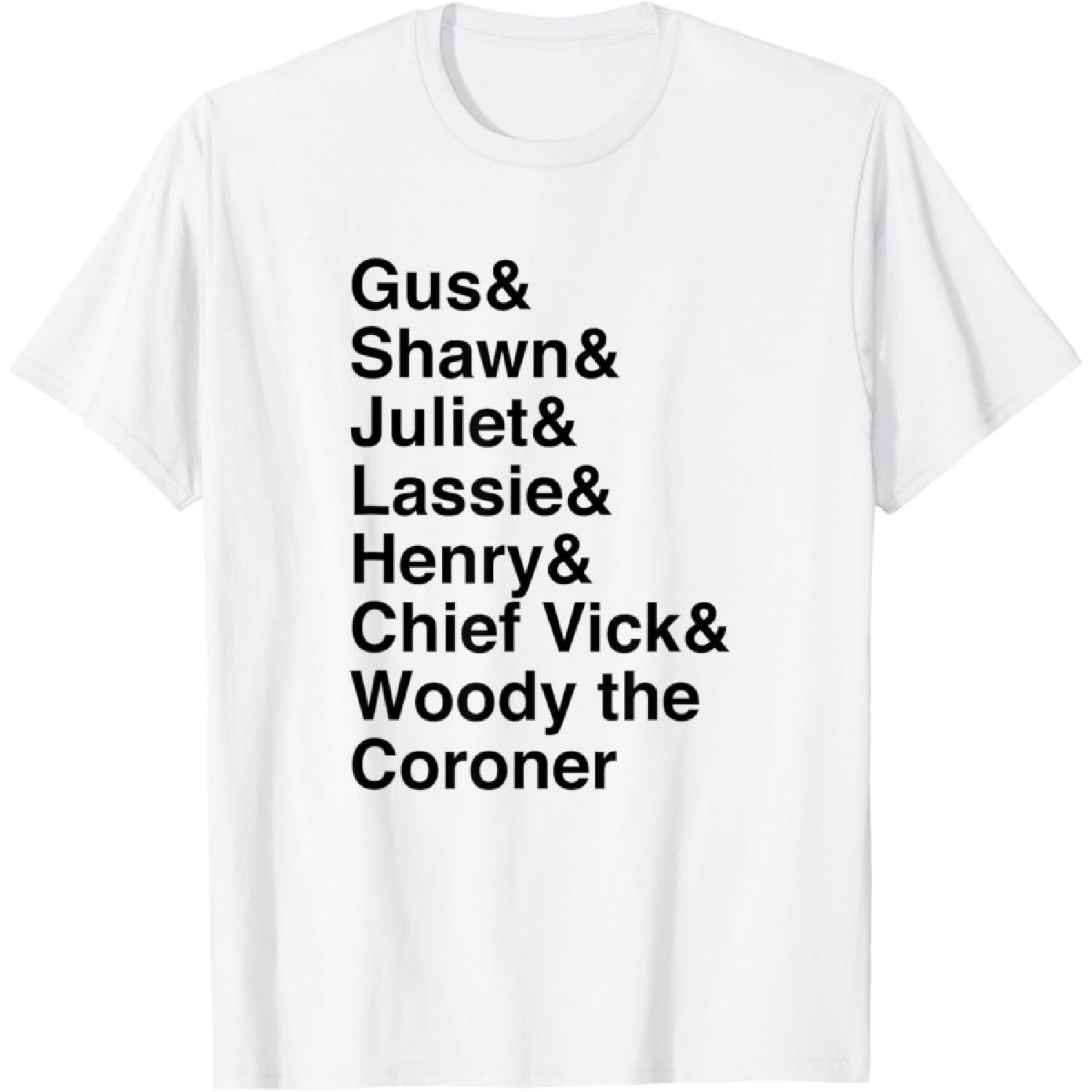 Psych Names Standard T-Shirt - Official Tee T-Shirt(2) S