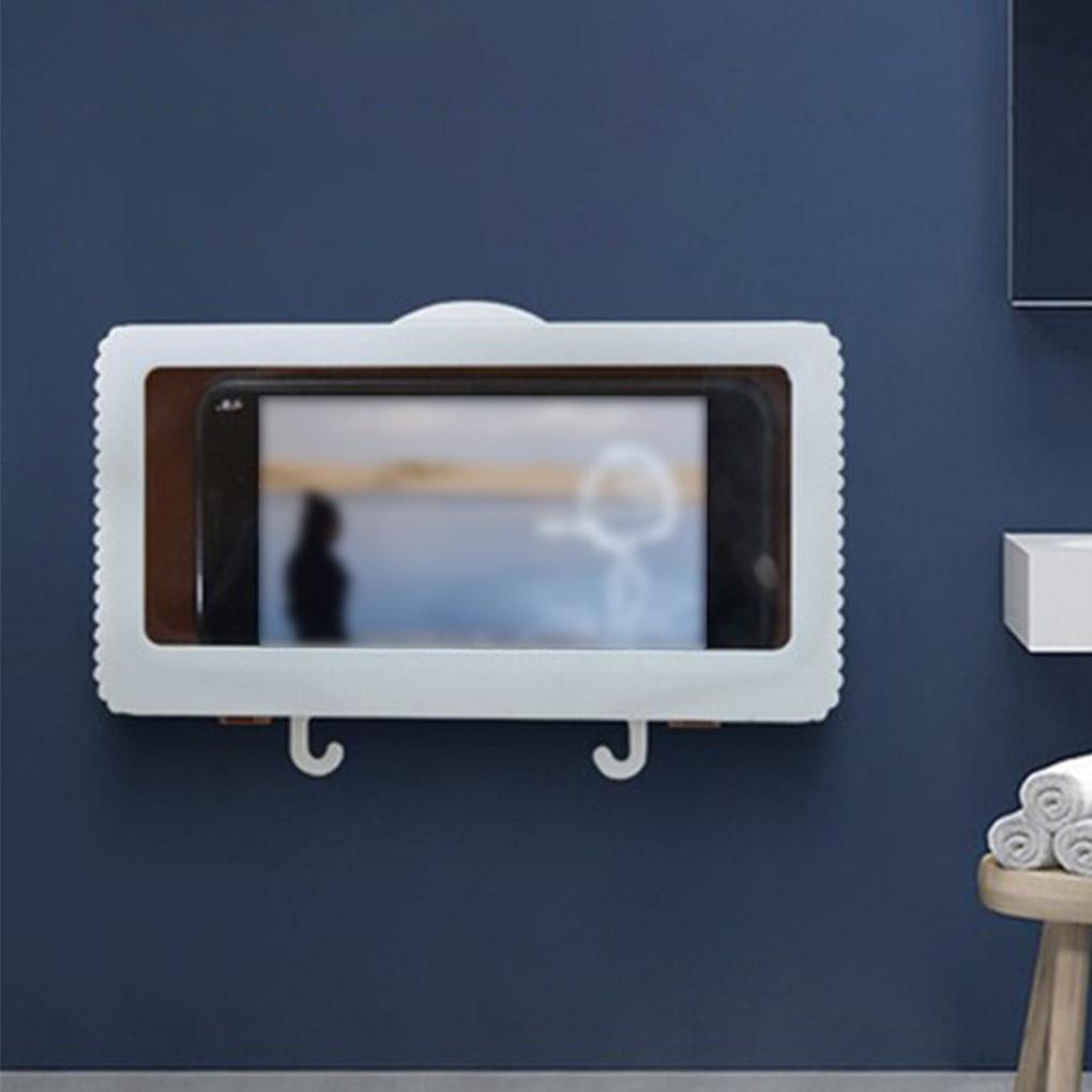 Bathroom Toilet Mobile Phone Holder Box Wall Mounted Soap Bracket 6 Inch