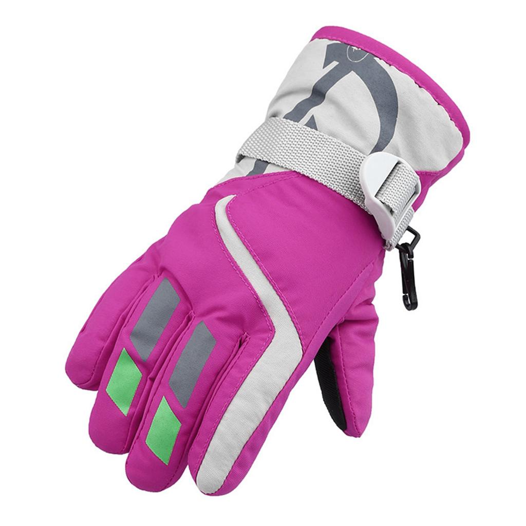Winterhandschuhe für Kinder, Jungen, Mädchen, Schnee, winddichte Fäustlinge, Outdoor-Sport, Skifahren
