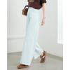 TERRE BLEUE Women's High-Waist Loose Straight-Leg Casual Pants
