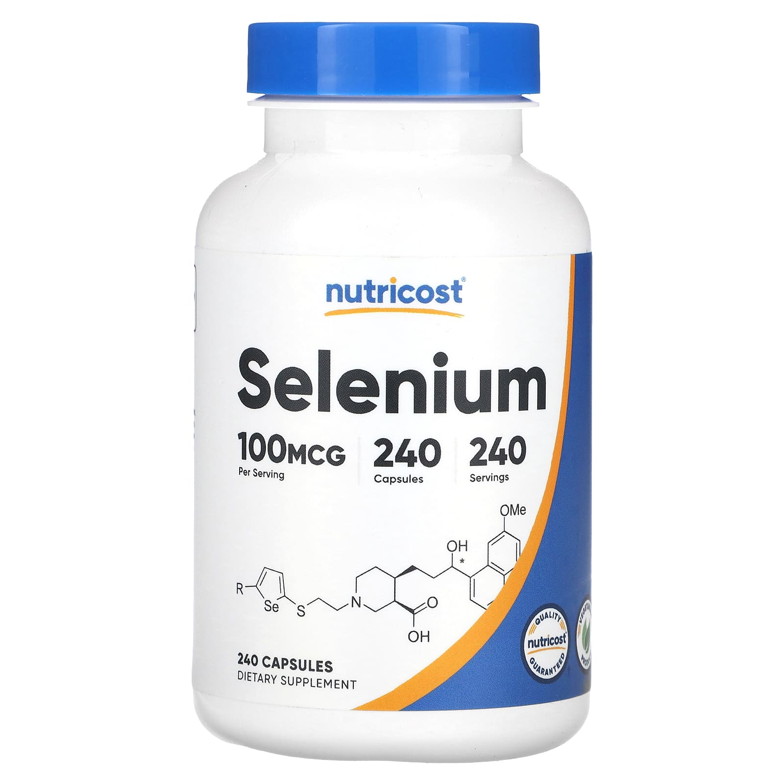 

Selenium, 100Mcg, 240 Capsules