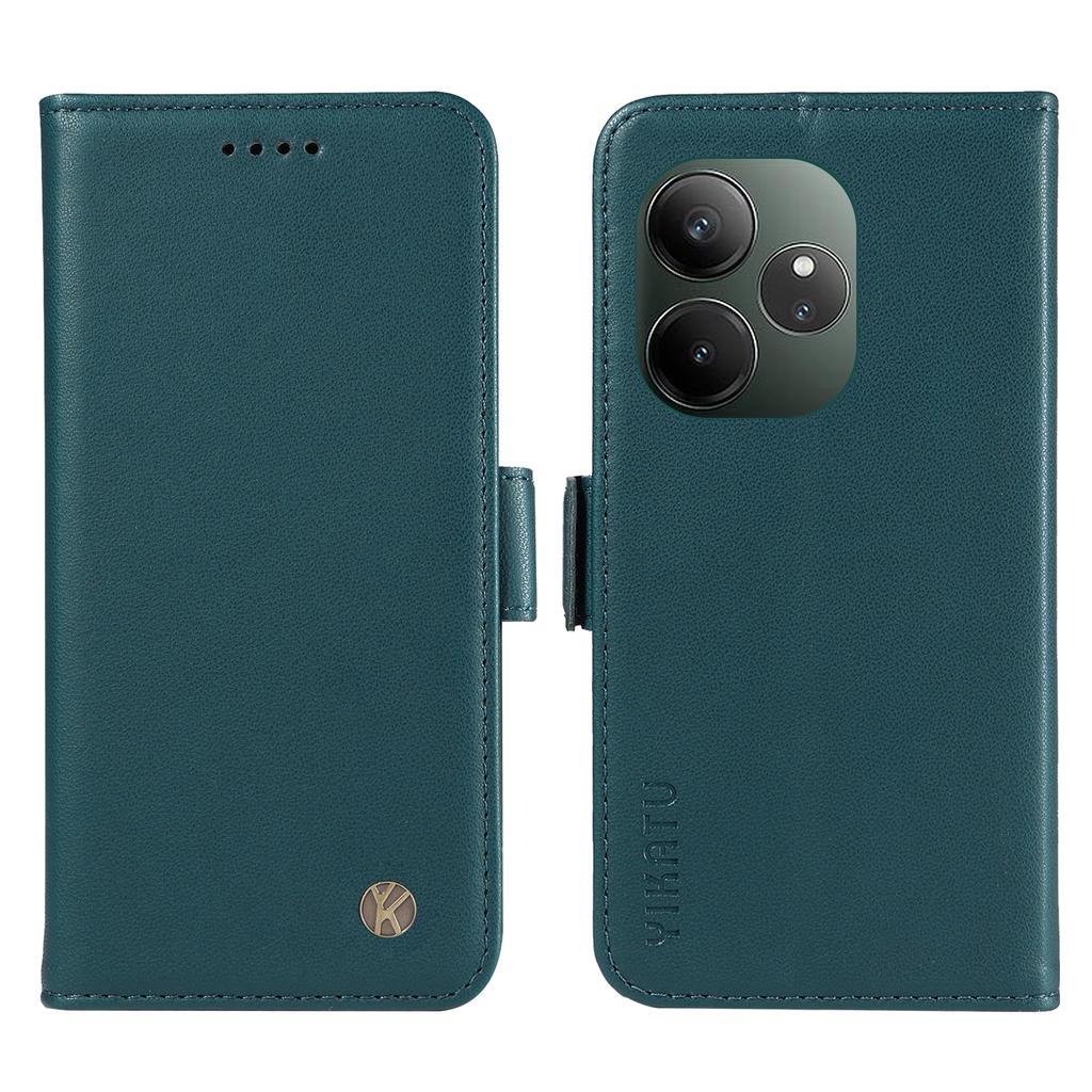 YIKATU YK-003 For Realme GT 6 5G Case Wallet Flip Shockproof PU Leather Phone Cover