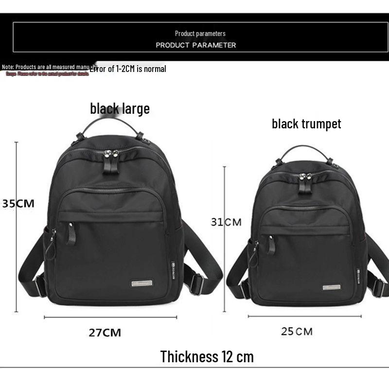 Plecak damski w stylu koreańskim z tkaniny Oxford: Wszechstronny, Modny, Swobodny i Idealny dla Studentów i w Podróży