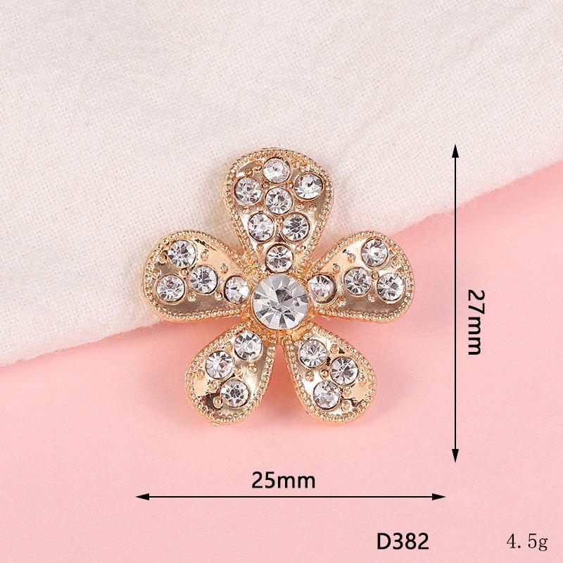 Five-Petal Diamond Flower Snowflake DIY Phone Shell Sticker