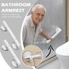 Strong Suction Bar ,, Bathroom Safety Handle For Seniors & Elderly, Easy Install No Drill For Bathtub, Toilet & Shower, Ivory