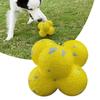 Chew Balls For Dogs Pet Tooth Chewing Pop Corn Ball Toy Bouncy Dog Chewing Toy For Small Medium And Large Dog Interactive Dog To