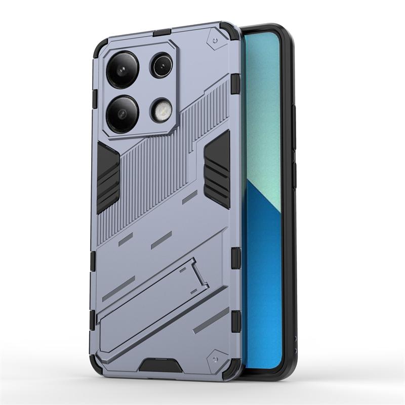 For Xiaomi Redmi Note 13 4G Cover Case Redmi Note 13 4G Capas PC Bumper Kickstand Shockproof Holder Cover Redmi Note 13 Pro Plus