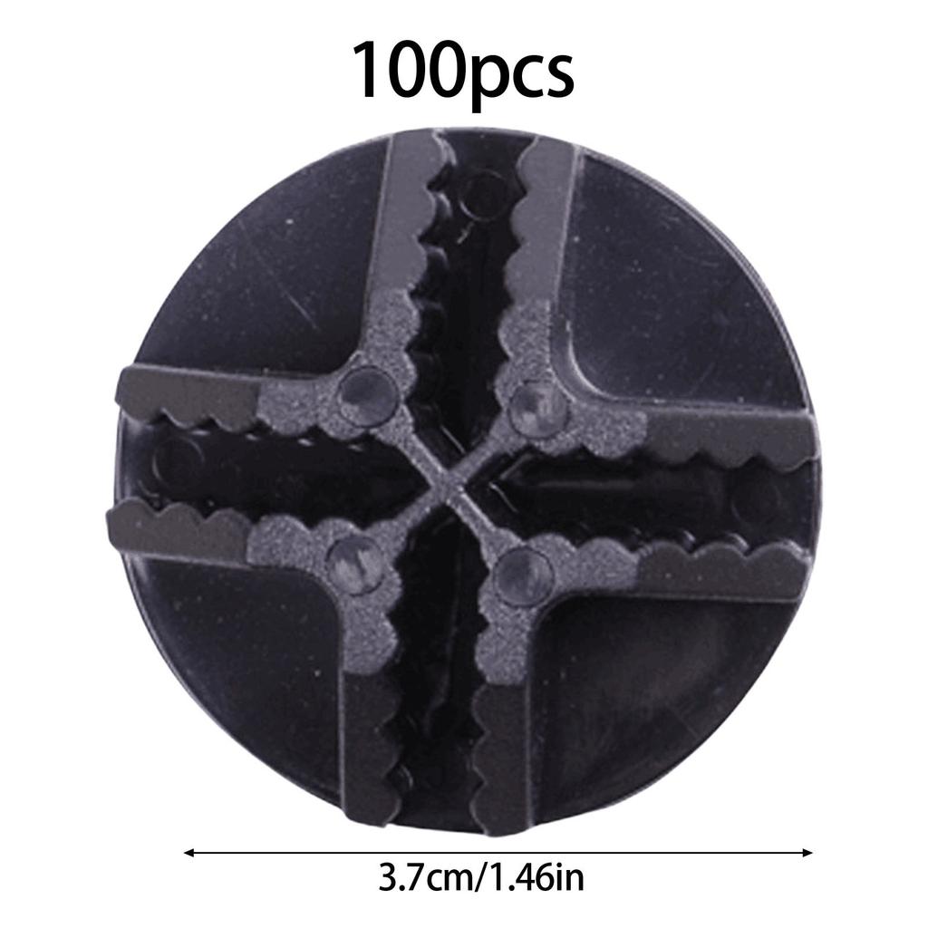 100Pcs Modular Wardrobe Clips Eco Friendly ABS Plastic Connectors For DIY Shelves Storage Organizer Cube System