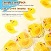 8 Pcs Duck Hanging Decoration Duck Garland Banner Cute Yellow Banner for Birthday Party Baby Showers Decoration Supplies Photo Booth Props