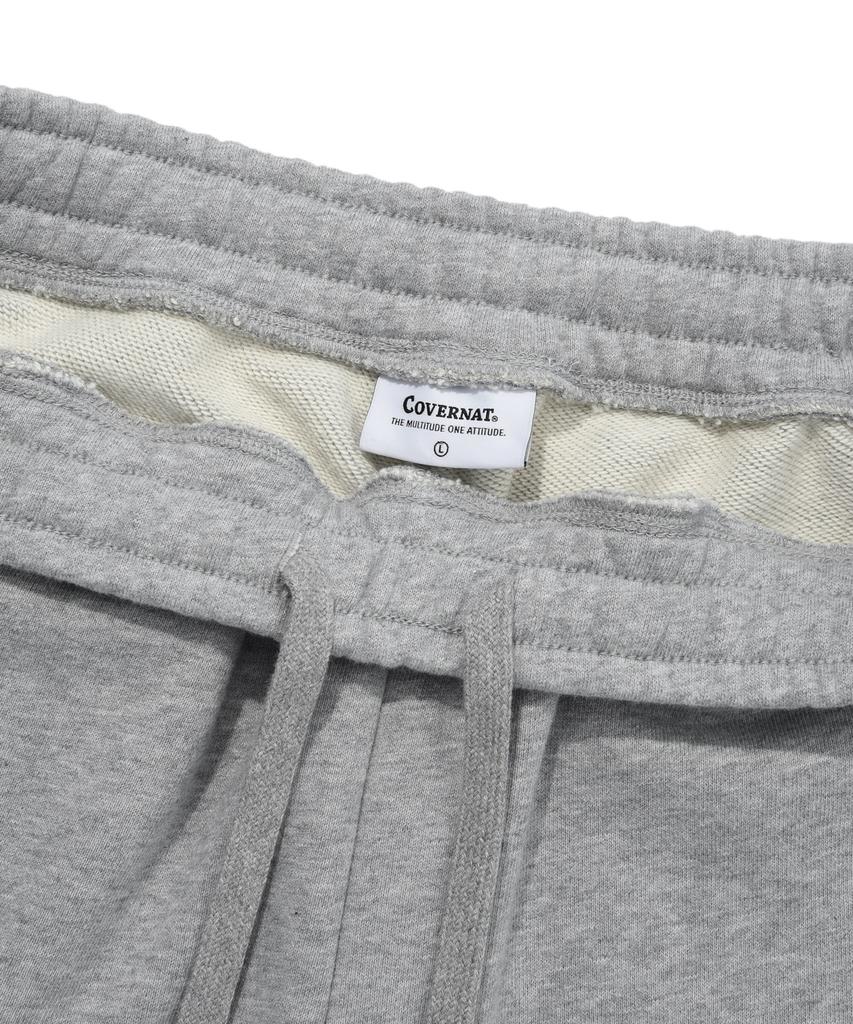 COVERNAT Authentic Sweat Jogger Pants Melange Grey