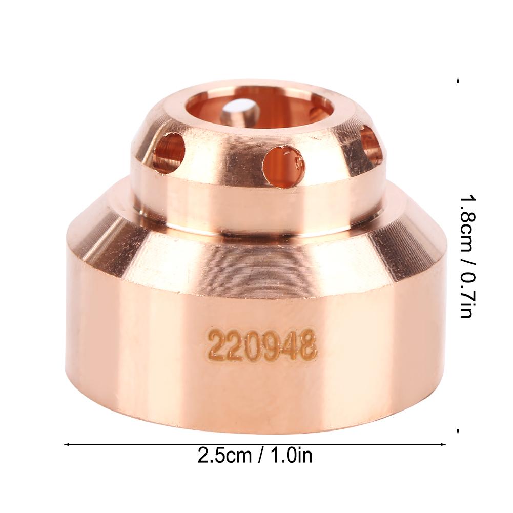 5Pcs Plasma Cuter Cutting Shield Cap Consumables Welding Tools 220948 for MAX105