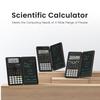 2-In-1 Foldable Scientific Calculator 6 Inch Writing Tablet 82MS 240 Function LCD Display For College Office Student Teacher