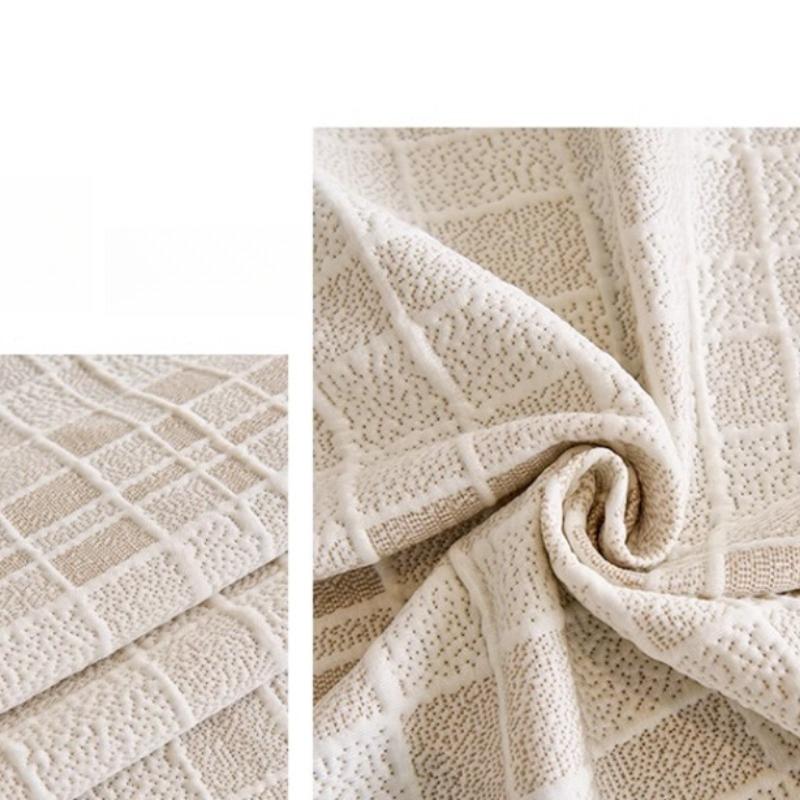 Ice silk summer sofa cover fabric cushion sofa cushion anti-slip cat scratch cover cover