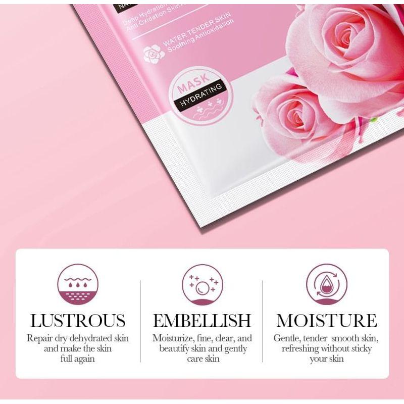 BIOAQUA - Rose Anti Oxygen Activating Facial Mask