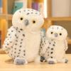 Schattige Levensachtige Uil Pluizig Knuffel Vogel Witte Uil Pluche Speelgoed Levensgrote Nachtzwaluw Pluche Kinder Speelgoed Cadeau voor Kinderen