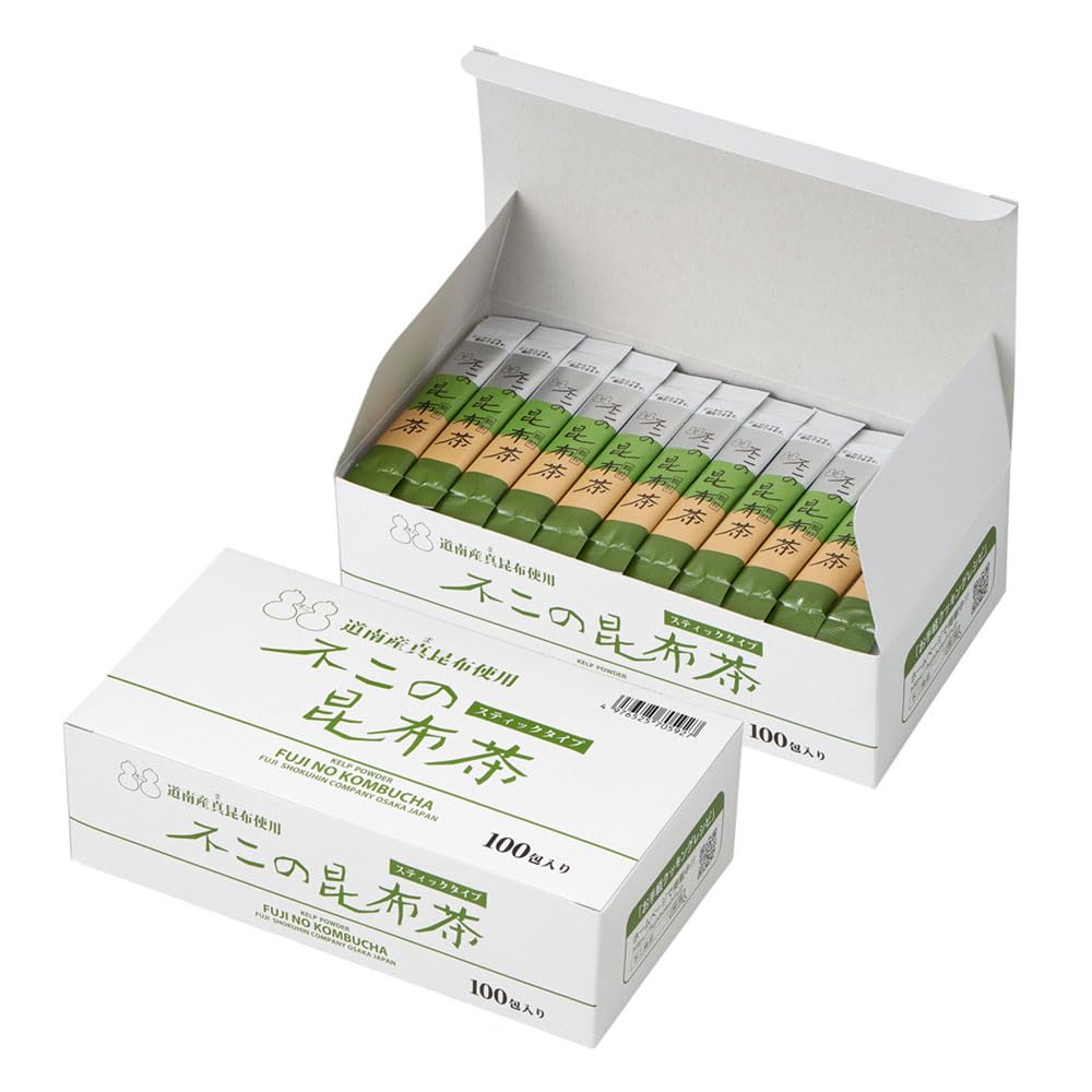 Fuji Foods Fuji Kombu Tea Sticks 200g x 100 Boxed (2g packets)