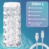 Air Humidifier 500ML/1L Spray Machine Perfume Diffuser Evaporative Humidifier Household Office Night Light Crystal Humidifier