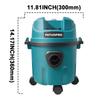 PATUOPRO 10L Cordless Vacuum Cleaner Wet/Dry Barrel Dust Collector Home Car Cleaning Power Tools For Makita 18V Battery