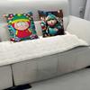 E-Eric Theodore Cartman Poszewka na poduszkę Zdejmowana Zmywalna Poszewka na poduszkę – Miękki len na każdą porę roku
