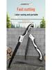 Folding Manganese Steel Hand Saw for Woodworking, Tree Cutting, and Gardening
