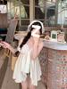 Chic Irregular Pleated Suspender Top – Summer Style for Fashion-Forward Women
