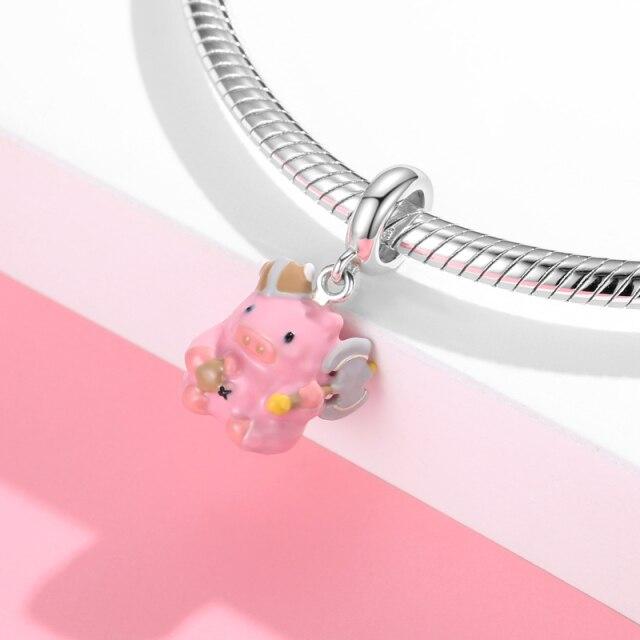 Animal City Wizarding World Life Tools Pendants Genuine 925 Sterling Silver Funny Charms Diy Accessories Fit Bracelet
