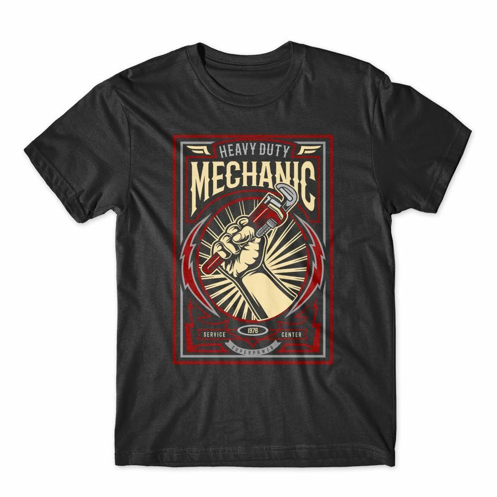 

Heavy Duty Mechanic T-Shirt 100% Cotton Premium Tee NEW 4XL