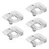 5PCS Bias Tape Foot Portable Multifunction Adjustable Width Stainless Steel Bias Binding Foot