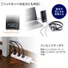 Sanwa Direct PC Speaker Wired 10W TV Compatible with Earphone Jack 3.5mm 400-SP027