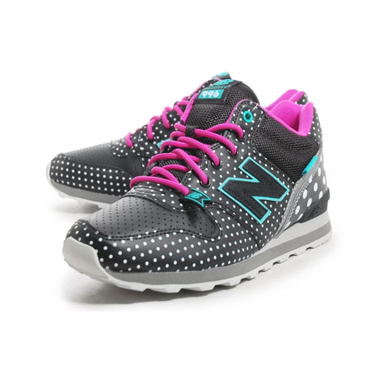 New Balance 996 Low Top Black Women's WH996BFK