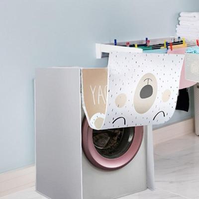 Housse de Machine à Laver Imperméable Protection Solaire Housse de Sèche-Linge Boîte Tambour Machine à Laver Housse de Protection Universelle Anti-Poussière