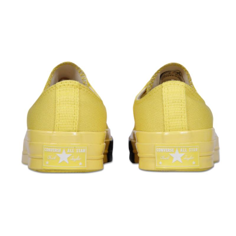 Converse 1970s comfortable and versatile abrasion-resistant low-top canvas shoes unisex yellow