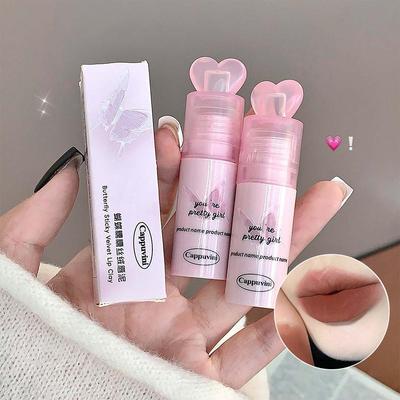 Butterfly Style Lip Mud Matte Velvet Lip Gloss Super High Value