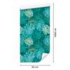 Exotic Monstera Leaves Wallpaper for Living Room and Bedroom 50x1000
