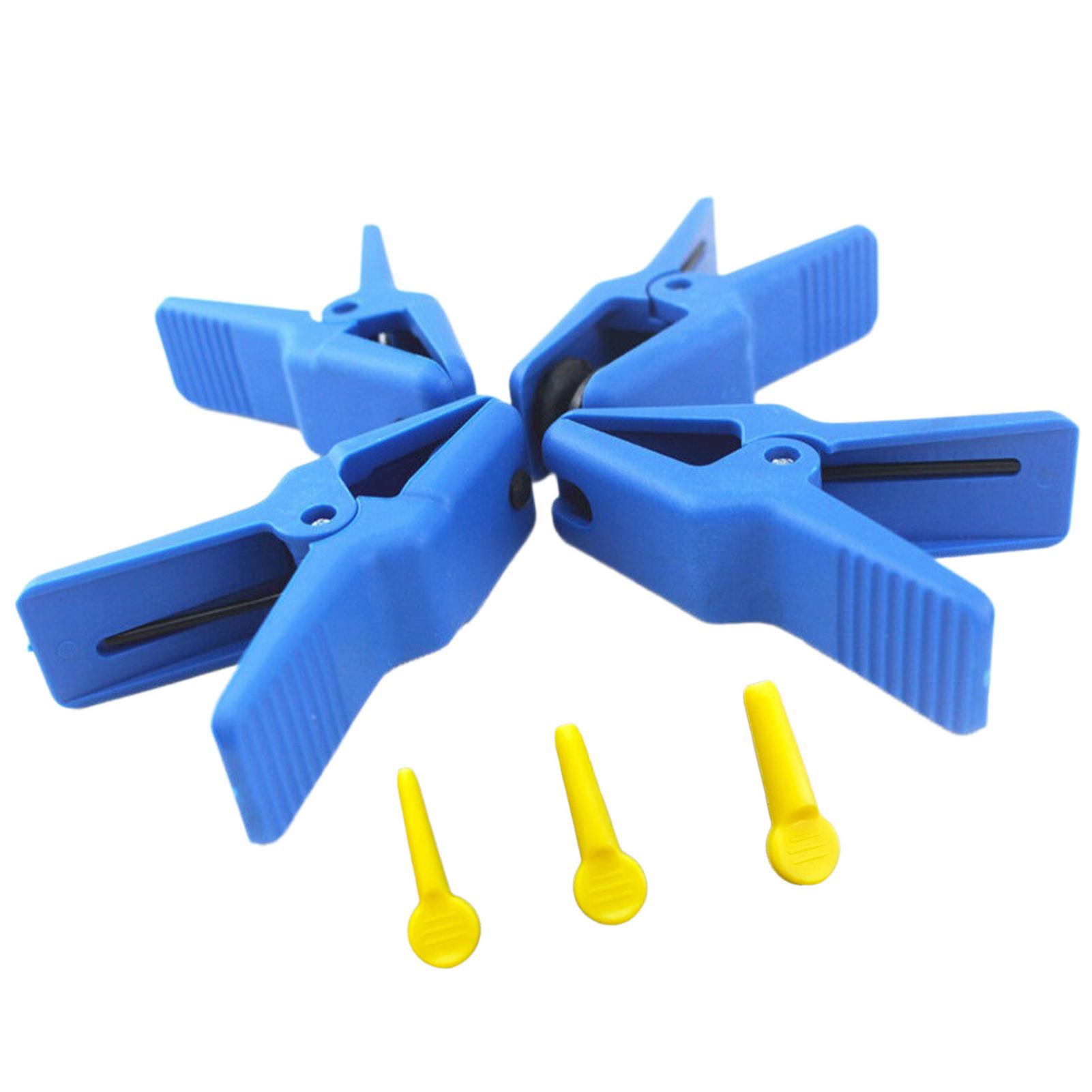 

4piece Stop Leaks With Brake Line Stoppers 4 Pieces Set Of Nylon Plastic Fluid H Clamps Fluid H Stop Clamps как