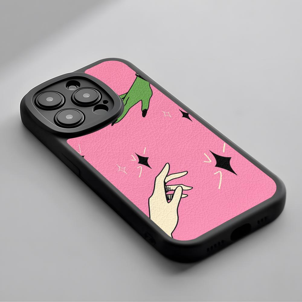 

Pink Wick-ed classic movie poster Phone Case For iPhone 16 15 14 13 12 11 Plus Pro Max Lambskin Silicone Cover black iPhone 16