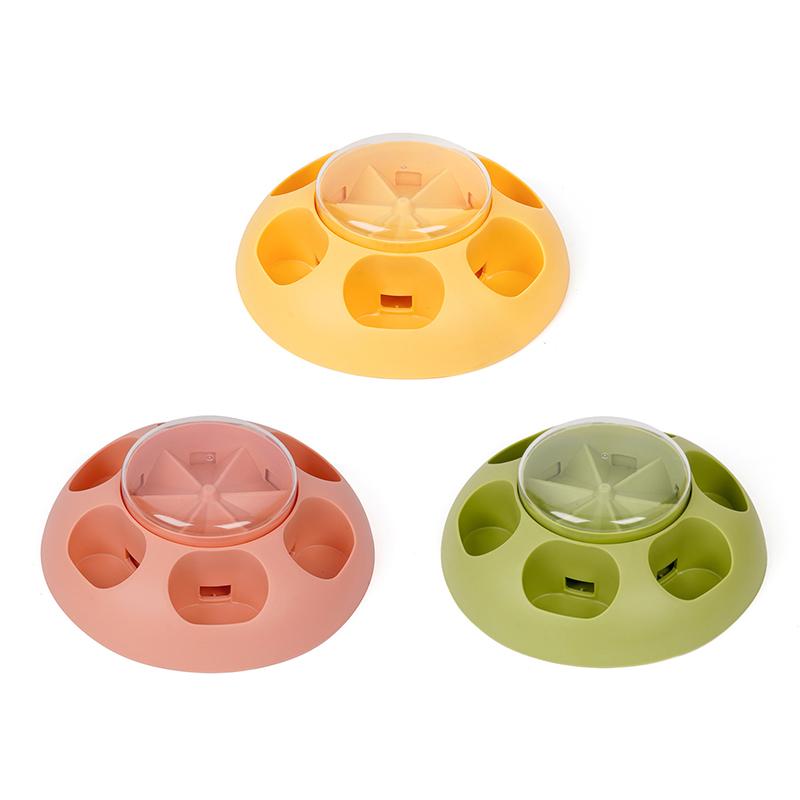 Pressure Food Leakage Dog Puzzle Toy Anti Slip Easy To Clean Safe Plastic Training Mental Pets Slow Feeder Interactive Dog Toys