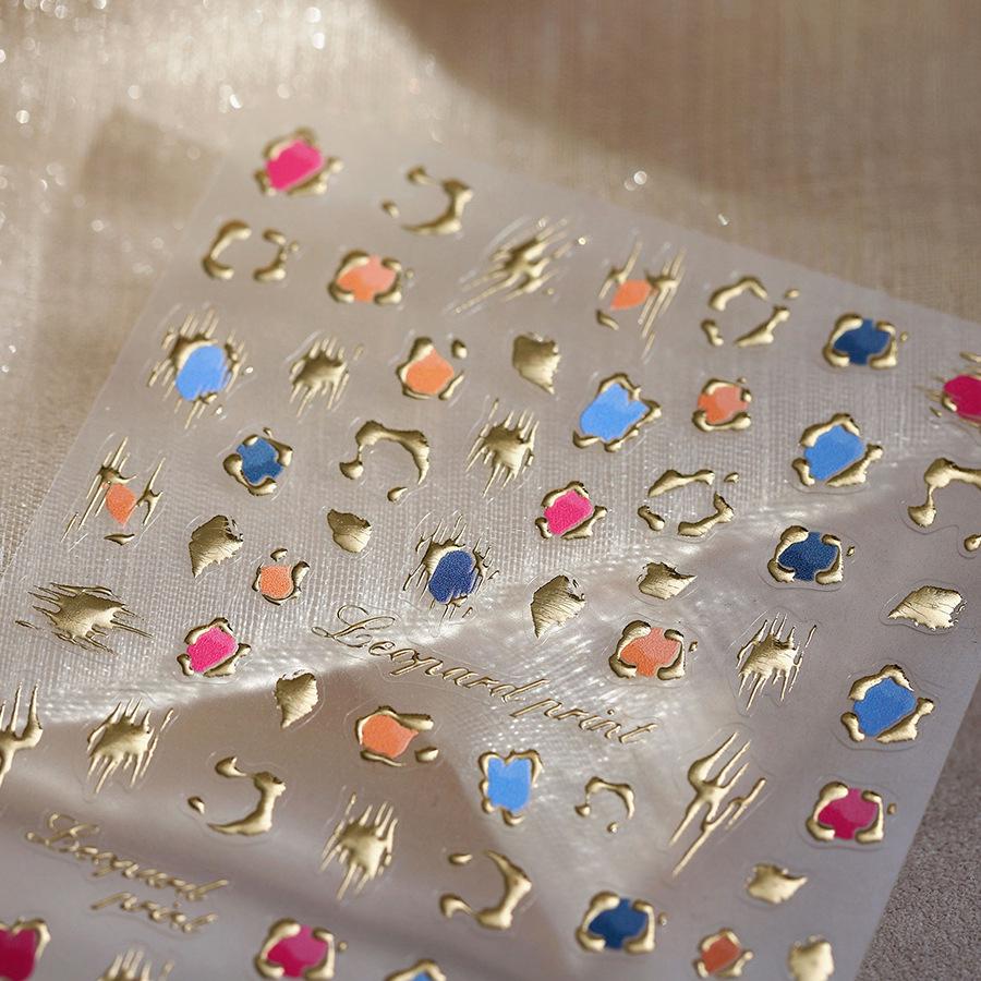 TENSOR French M-911 Hot Stamping Retro Phone Case & Nail Art Stickers