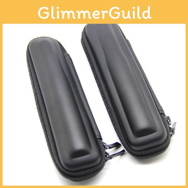 Czarna torba do przechowywania z pojedynczym prętem z nadrukiem logo dla akcesoriów do e-papierosów Phantom Zero