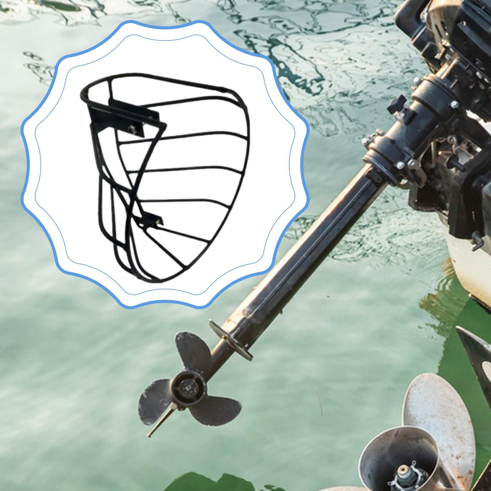 Propeller Protective Cover Guard Protection Easy to Install Sturdy for 7.5 9 Outboard