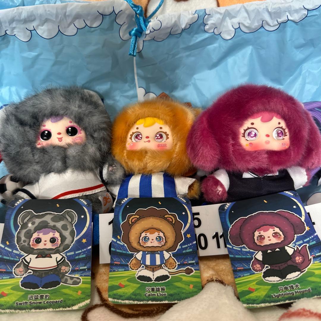 Used SAMUEL stuffed mascot 3 types set