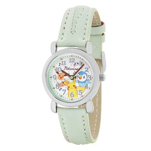 

Pokemon J-Axis Watch, Pokemon Pikachu, Piplup, Eevee, PM-HB03-GR, Boys Green