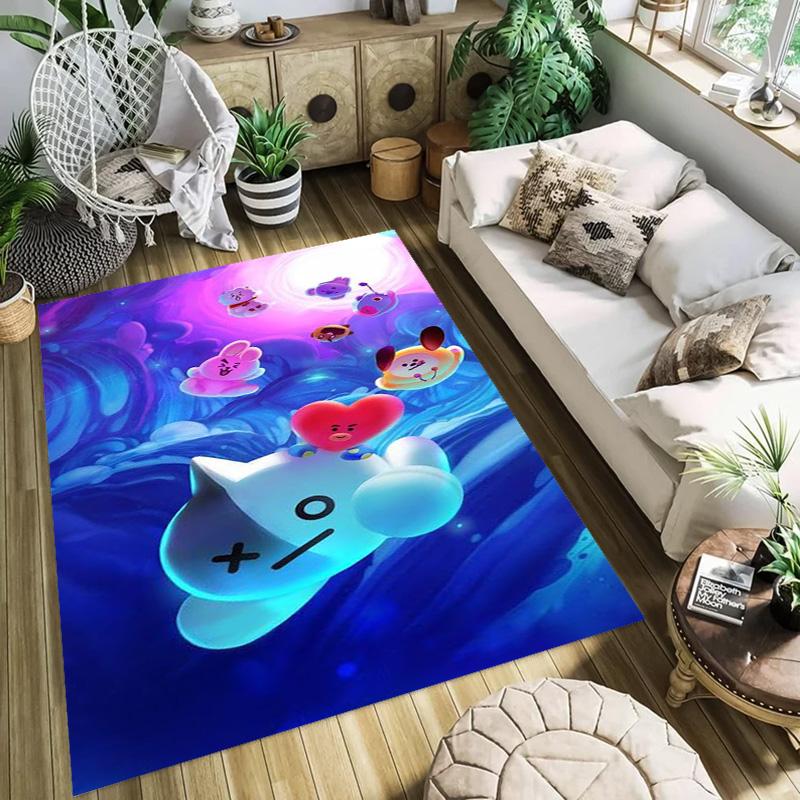 Vibrant Soul: Essence Unity Carpet Doormat Suitable for All Seasons Protective Pad Bathroom Mat Dormitory Decoration