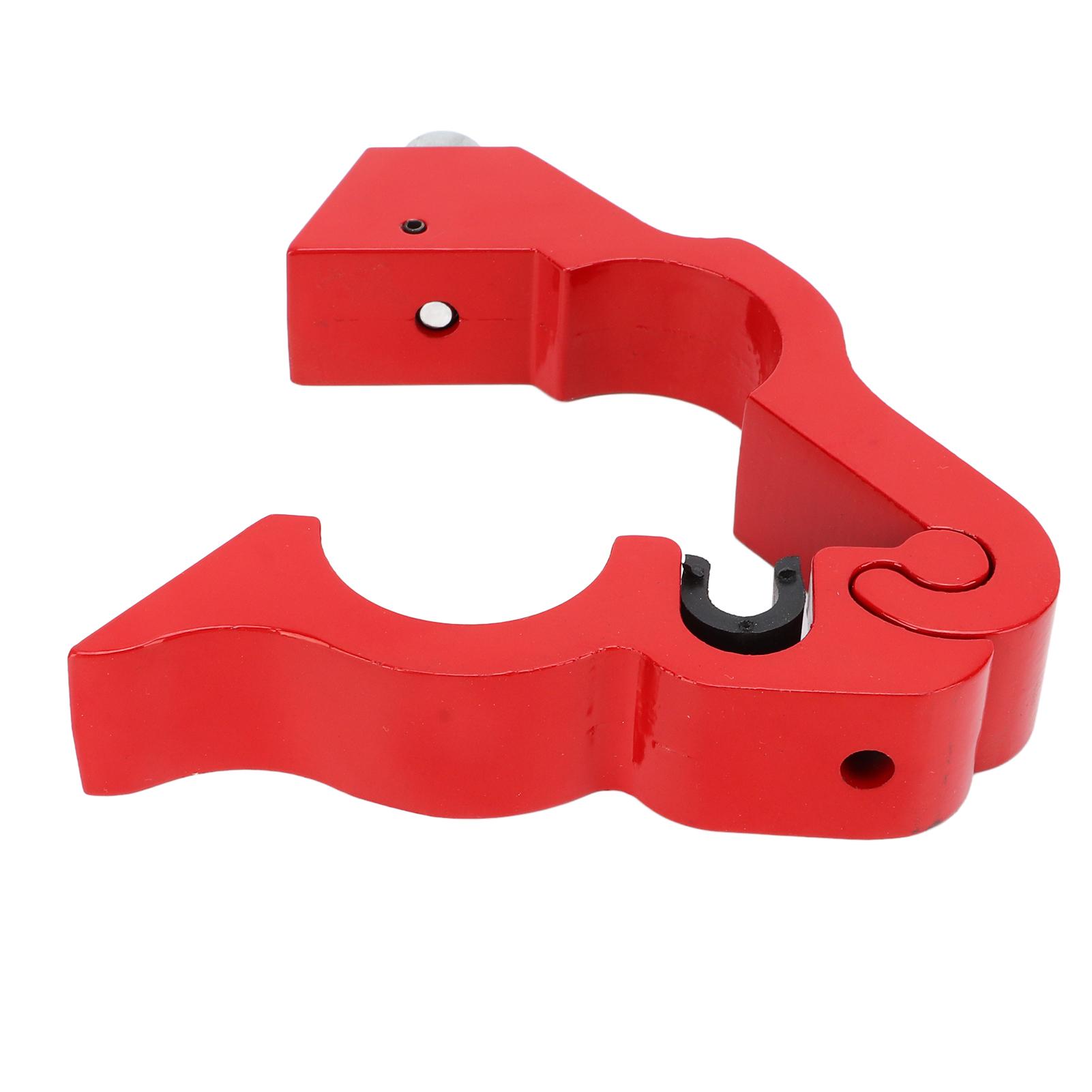 

Motorcycle Handlebar Lock Tamper Resistant Weatherproof Aluminum Alloy Anti Theft Grip Lock for