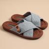 Men's Indoor Anti-slip Open-Toe Slippers
