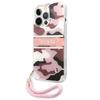 Guess Guhcp13Xkcabpi Iphone 13 Pro Max6,7 Różowy/Pink Hardcase Camo Strap Collection