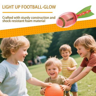 Leuchtender Fußball für draußen, wiederaufladbar, hell, farbenfroh, für Spiele, Weihnachten, Sport, Jungen, Kinder